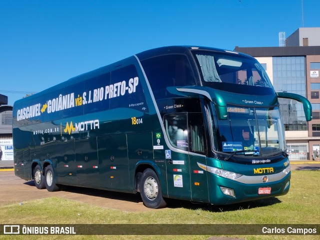 Viação Motta 18014 na cidade de Cascavel, Paraná, Brasil, por Carlos Campos. Número da foto: #10721498.