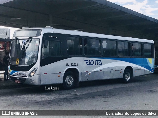 Rio Ita RJ 152.022 na cidade de Niterói, Rio de Janeiro, Brasil, por Luiz Eduardo Lopes da Silva. Número da foto: #10718846.