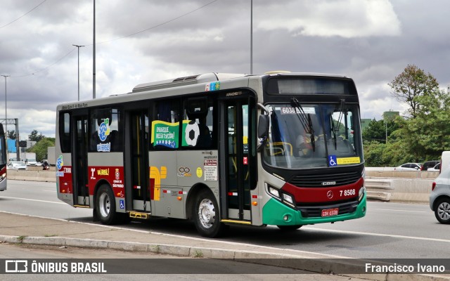 Transwolff Transportes e Turismo 7 8508 na cidade de São Paulo, São Paulo, Brasil, por Francisco Ivano. ID da foto: 10722001.