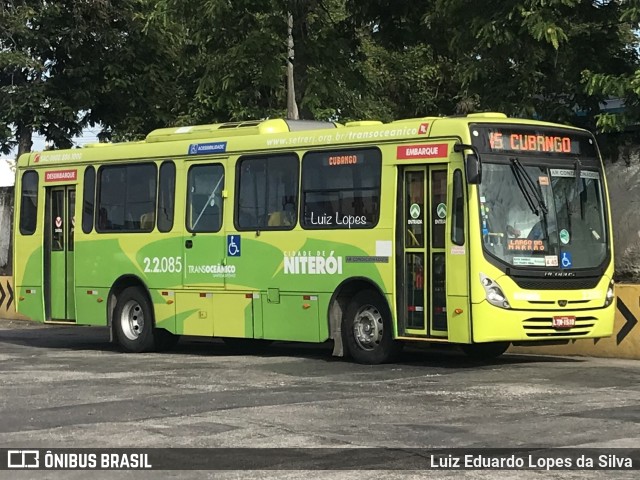 Santo Antônio Transportes Niterói 2.2.085 na cidade de Niterói, Rio de Janeiro, Brasil, por Luiz Eduardo Lopes da Silva. Número da foto: #10718855.