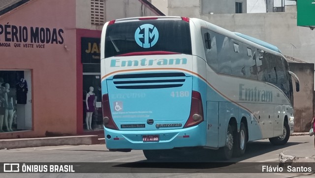 Emtram 4180 na cidade de Barra da Estiva, Bahia, Brasil, por Flávio  Santos. Número da foto: #10719188.