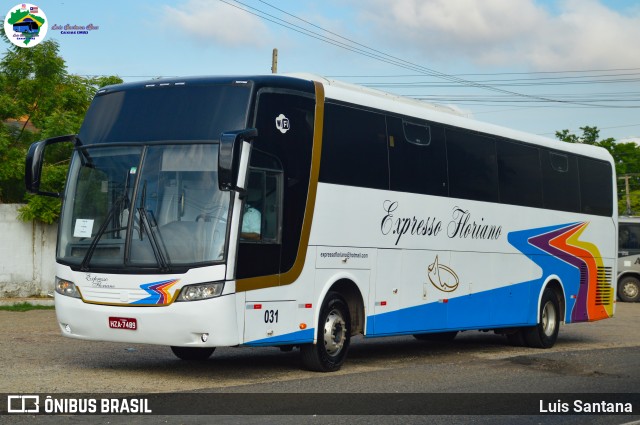 Expresso Floriano 031 na cidade de Teresina, Piauí, Brasil, por Luis Santana. Número da foto: #10724465.