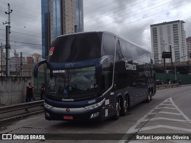Viação Cometa 18300 na cidade de São Paulo, São Paulo, Brasil, por Rafael Lopes de Oliveira. Número da foto: #10723317.