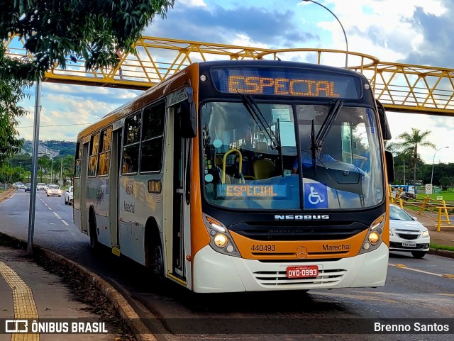 Auto Viação Marechal Brasília 440493 na cidade de Candangolândia, Distrito Federal, Brasil, por Brenno Santos. ID da foto: 10726305.