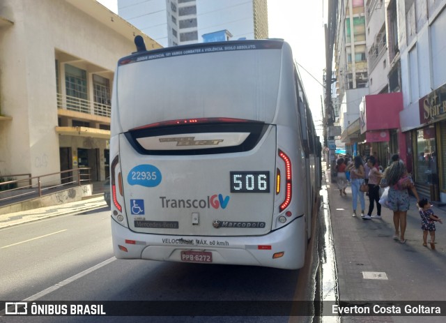 Nova Transporte 22935 na cidade de Vitória, Espírito Santo, Brasil, por Everton Costa Goltara. ID da foto: 10723883.