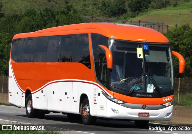 Ônibus Particulares 1143 na cidade de Aparecida, São Paulo, Brasil, por Rodrigo  Aparecido. Número da foto: #10725129.
