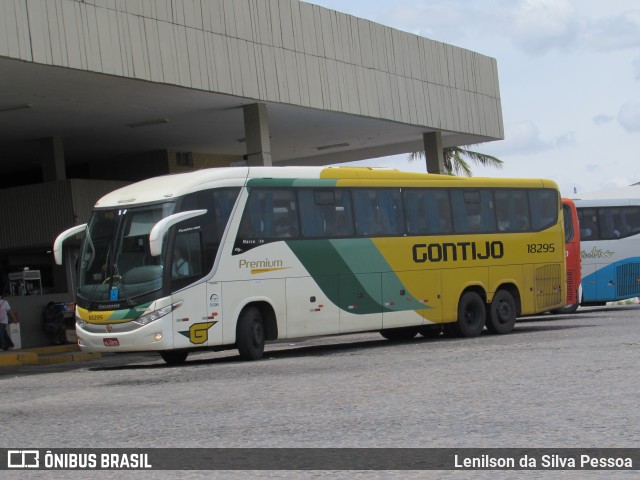 Empresa Gontijo de Transportes 18295 na cidade de Caruaru, Pernambuco, Brasil, por Lenilson da Silva Pessoa. ID da foto: 10723727.