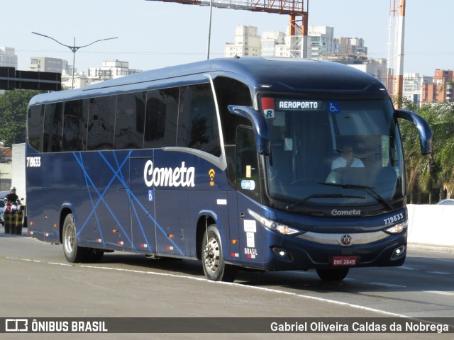 Viação Cometa 719633 na cidade de São Paulo, São Paulo, Brasil, por Gabriel Oliveira Caldas da Nobrega. Número da foto: #10724210.