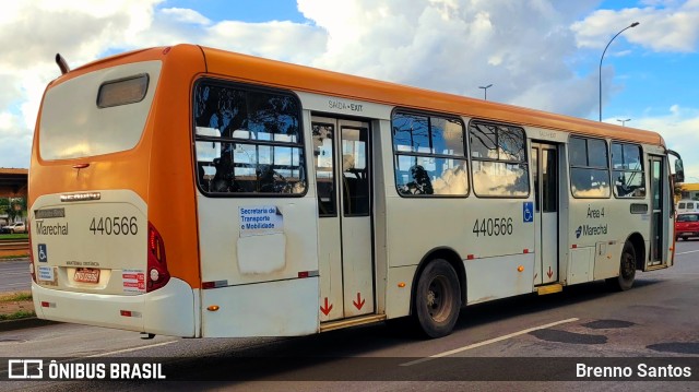 Auto Viação Marechal Brasília 440566 na cidade de Candangolândia, Distrito Federal, Brasil, por Brenno Santos. Número da foto: #10726313.