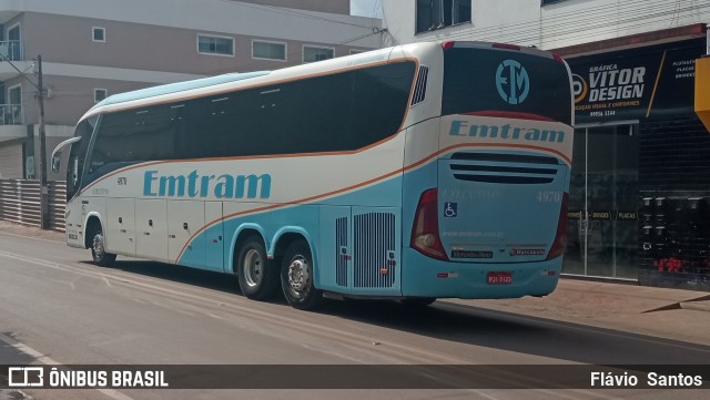 Emtram 4970 na cidade de Barra da Estiva, Bahia, Brasil, por Flávio  Santos. Número da foto: #10723390.