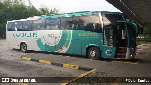 Auto Viação Camurujipe 5022 na cidade de Cruz das Almas, Bahia, Brasil, por Flávio  Santos. Número da foto: #10723508.