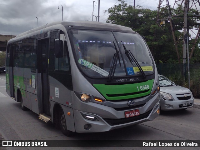 Transcooper > Norte Buss 1 6560 na cidade de São Paulo, São Paulo, Brasil, por Rafael Lopes de Oliveira. Número da foto: #10723232.