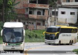 Empresa Gontijo de Transportes 21375 na cidade de Santos Dumont, Minas Gerais, Brasil, por Isaias Ralen. ID da foto: :id.