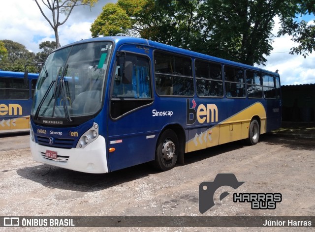 Viação Sinoscap 14002 na cidade de São Leopoldo, Rio Grande do Sul, Brasil, por Júnior Harras. Número da foto: #10631311.