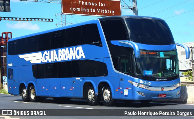 Viação Águia Branca 50320 na cidade de Vitória, Espírito Santo, Brasil, por Paulo Henrique Pereira Borges. Número da foto: #10631718.