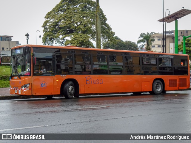 BIUSA 01 na cidade de Merced, San José, San José, Costa Rica, por Andrés Martínez Rodríguez. ID da foto: 10630651.