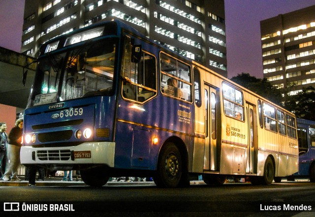 Viação Paratodos > São Jorge > Metropolitana São Paulo > Mobibrasil 6 3059 na cidade de São Paulo, São Paulo, Brasil, por Lucas Mendes. Número da foto: #10630522.