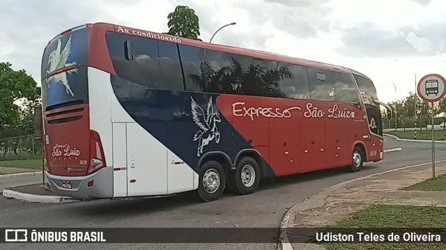 Expresso São Luiz 8030 na cidade de Brasília, Distrito Federal, Brasil, por Udiston Teles de Oliveira. ID da foto: 10630259.