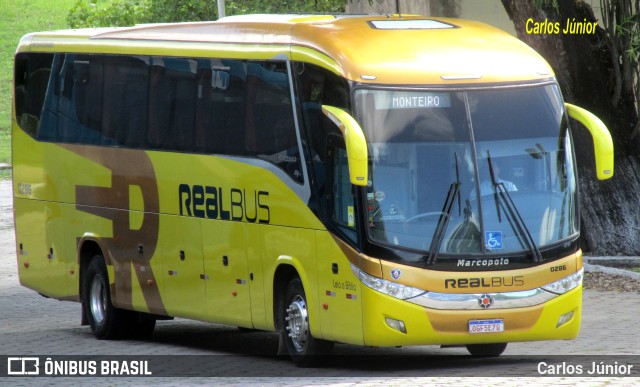Expresso Real Bus 0286 na cidade de João Pessoa, Paraíba, Brasil, por Carlos Júnior. Número da foto: #10629121.