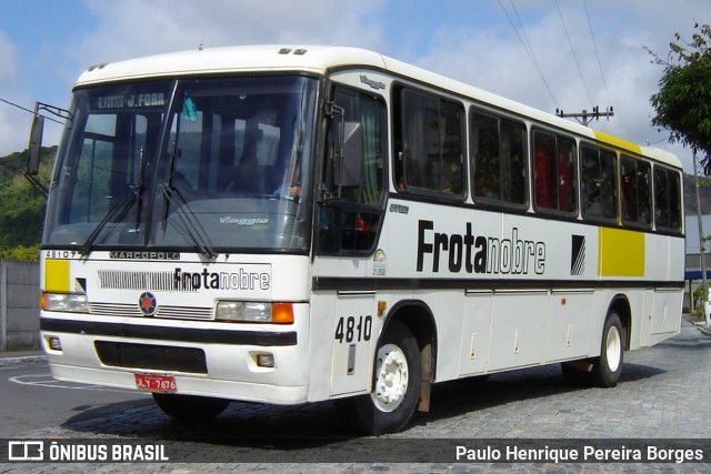 Frotanobre Transporte de Pessoal 4810 na cidade de Juiz de Fora, Minas Gerais, Brasil, por Paulo Henrique Pereira Borges. ID da foto: 10631726.