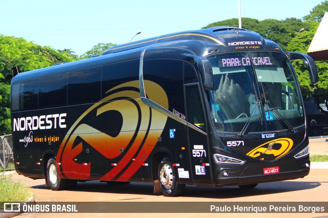 Expresso Nordeste 5571 na cidade de Maringá, Paraná, Brasil, por Paulo Henrique Pereira Borges. Número da foto: #10631851.