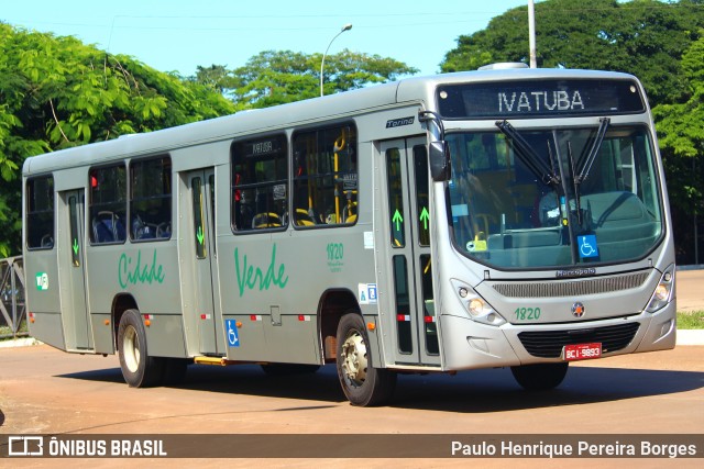 Cidade Verde Transporte Rodoviário 1820 na cidade de Maringá, Paraná, Brasil, por Paulo Henrique Pereira Borges. Número da foto: #10631832.