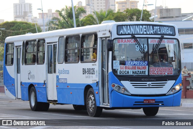 Transportes Barata BN-98026 na cidade de Belém, Pará, Brasil, por Fabio Soares. Número da foto: #10629224.