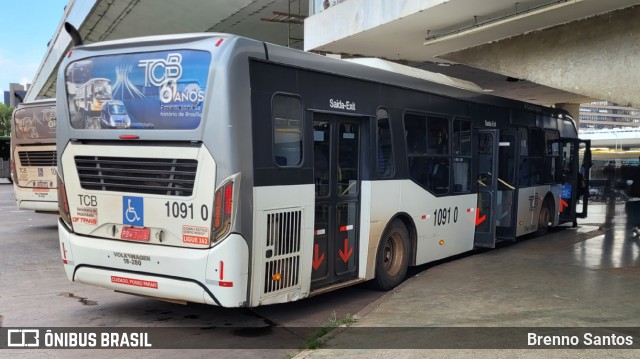 TCB - Sociedade de Transportes Coletivos de Brasília 1091 0 na cidade de Brasília, Distrito Federal, Brasil, por Brenno Santos. ID da foto: 10632748.