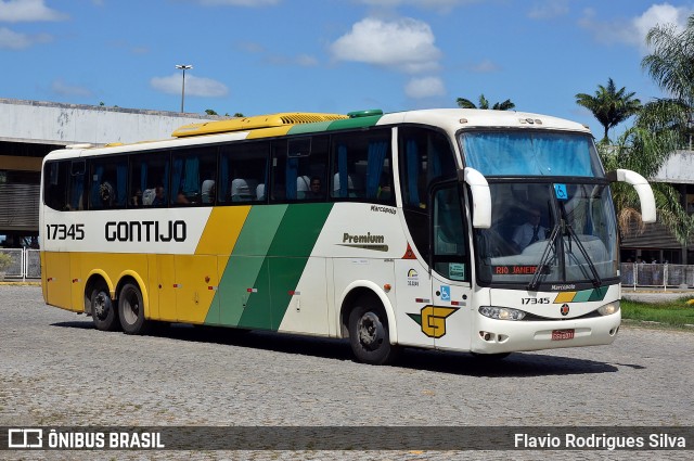 Empresa Gontijo de Transportes 17345 na cidade de Campos dos Goytacazes, Rio de Janeiro, Brasil, por Flavio Rodrigues Silva. Número da foto: #10630331.