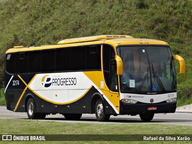 Viação Progresso 32174 na cidade de Petrópolis, Rio de Janeiro, Brasil, por Rafael da Silva Xarão. ID da foto: 10631711.