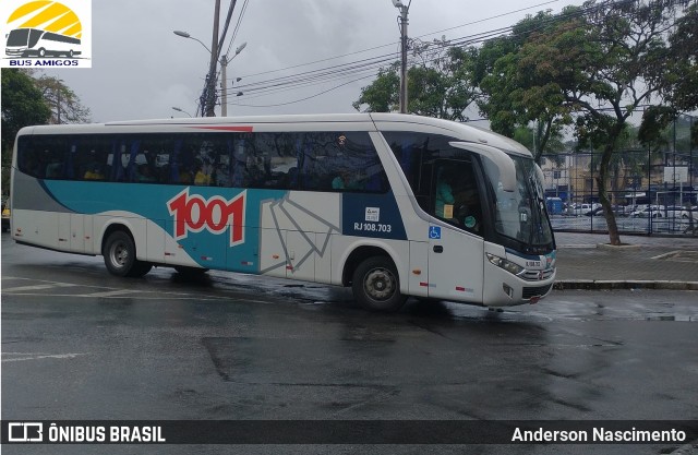 Auto Viação 1001 RJ 108.703 na cidade de São João de Meriti, Rio de Janeiro, Brasil, por Anderson Nascimento . Número da foto: #10632692.