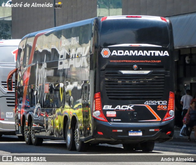 Expresso Adamantina 422102 na cidade de Rio de Janeiro, Rio de Janeiro, Brasil, por André Almeida. ID da foto: 10631223.