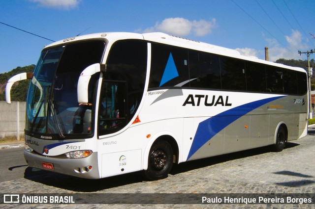 Cia Atual 7401 na cidade de Juiz de Fora, Minas Gerais, Brasil, por Paulo Henrique Pereira Borges. ID da foto: 10631733.