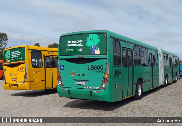 Araucária Transportes Coletivos LB605 na cidade de Curitiba, Paraná, Brasil, por Adriano He. ID da foto: 10632174.