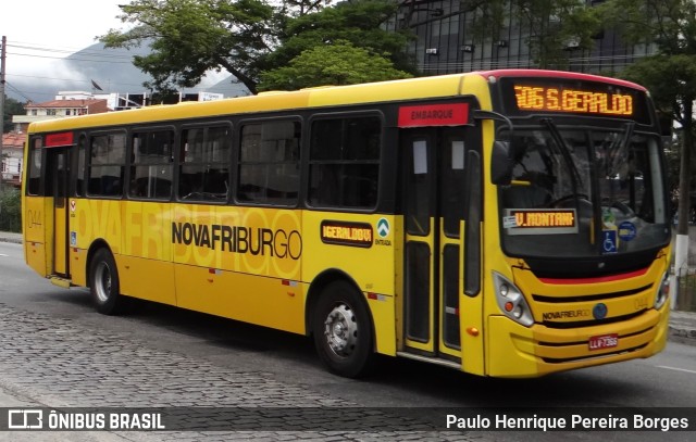 FAOL - Friburgo Auto Ônibus 044 na cidade de Nova Friburgo, Rio de Janeiro, Brasil, por Paulo Henrique Pereira Borges. ID da foto: 10628721.