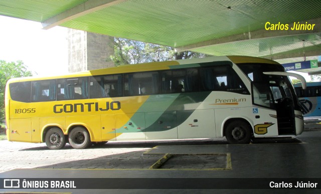 Empresa Gontijo de Transportes 18055 na cidade de João Pessoa, Paraíba, Brasil, por Carlos Júnior. ID da foto: 10629180.