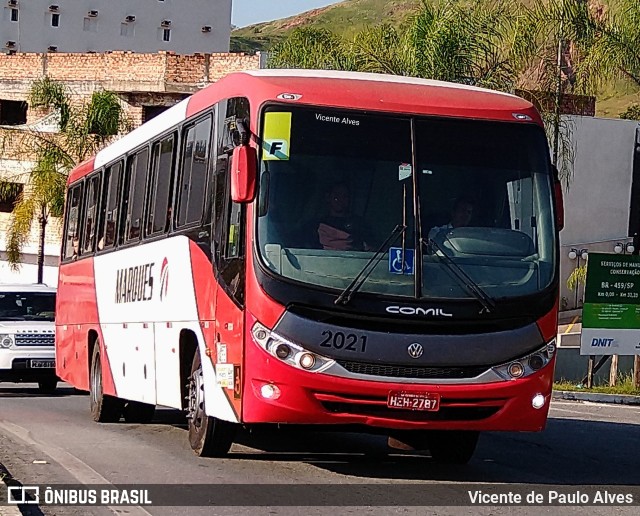 Marques Transportes 2021 na cidade de Aparecida, São Paulo, Brasil, por Vicente de Paulo Alves. ID da foto: 10628849.