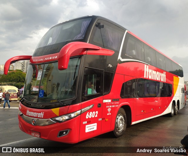 Expresso Itamarati 6802 na cidade de São Paulo, São Paulo, Brasil, por Andrey  Soares Vassão. ID da foto: 10630445.