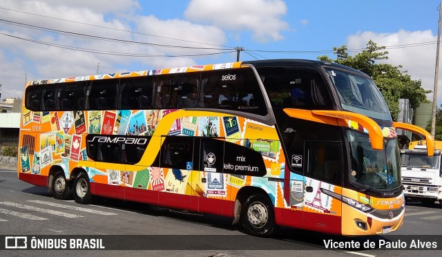 Viação Sampaio 13106 na cidade de Belo Horizonte, Minas Gerais, Brasil, por Vicente de Paulo Alves. ID da foto: 10630560.