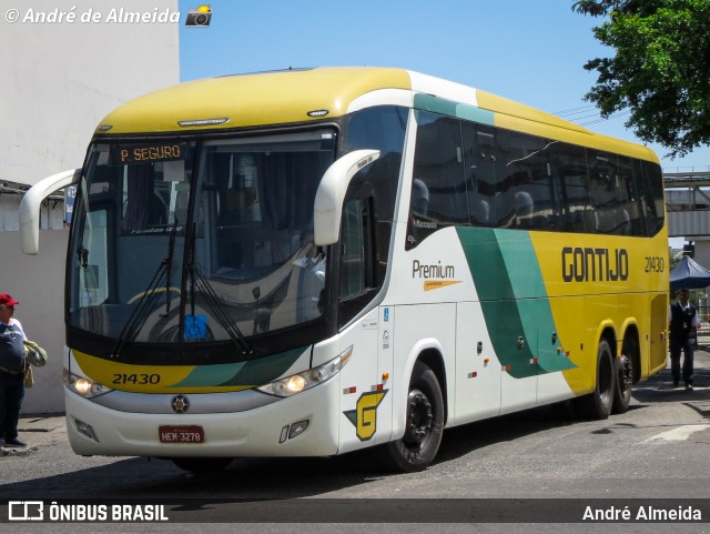 Empresa Gontijo de Transportes 21430 na cidade de Rio de Janeiro, Rio de Janeiro, Brasil, por André Almeida. ID da foto: 10628720.