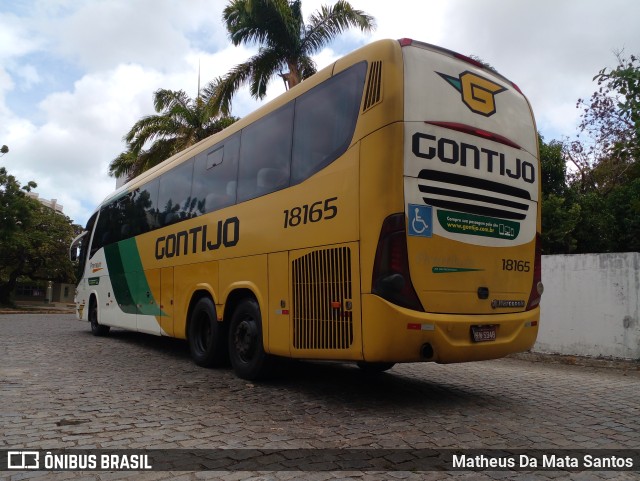 Empresa Gontijo de Transportes 18165 na cidade de Fortaleza, Ceará, Brasil, por Matheus Da Mata Santos. ID da foto: 10632061.