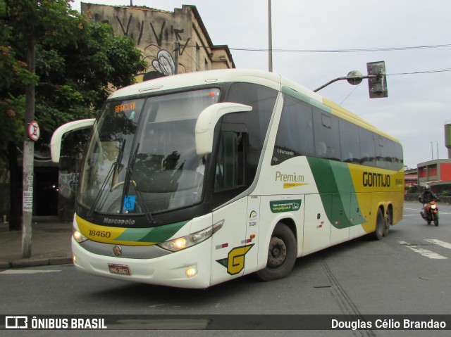 Empresa Gontijo de Transportes 18460 na cidade de Belo Horizonte, Minas Gerais, Brasil, por Douglas Célio Brandao. ID da foto: 10631387.