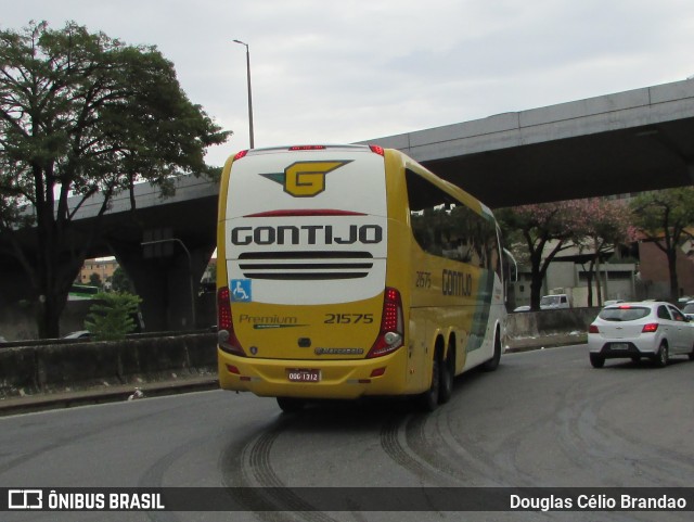 Empresa Gontijo de Transportes 21575 na cidade de Belo Horizonte, Minas Gerais, Brasil, por Douglas Célio Brandao. ID da foto: 10631402.