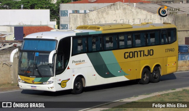 Empresa Gontijo de Transportes 17140 na cidade de Campinas, São Paulo, Brasil, por Felipe Rhis Elias. ID da foto: 10631774.