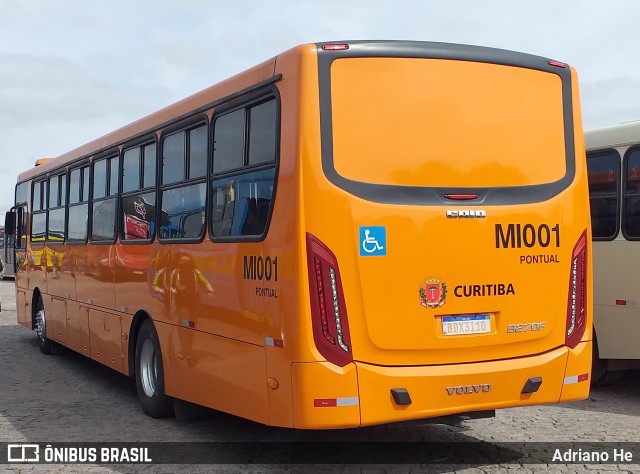 Auto Viação Mercês MI001 na cidade de Curitiba, Paraná, Brasil, por Adriano He. ID da foto: 10632157.