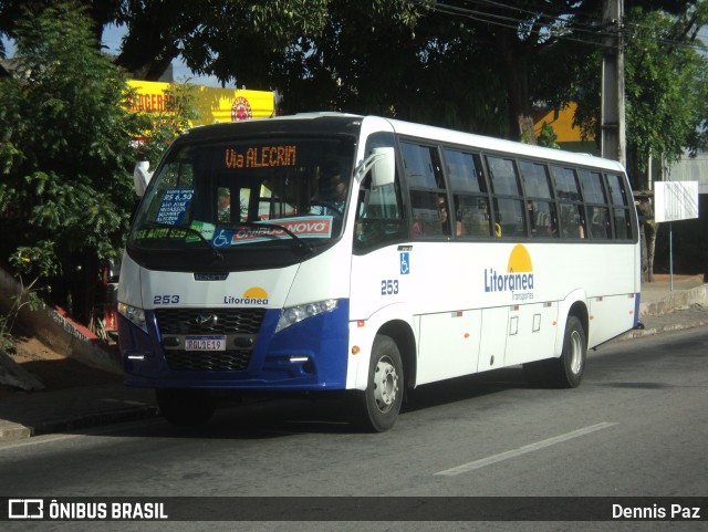 Litorânea Transportes 253 na cidade de Natal, Rio Grande do Norte, Brasil, por Dennis Paz. ID da foto: 10628815.