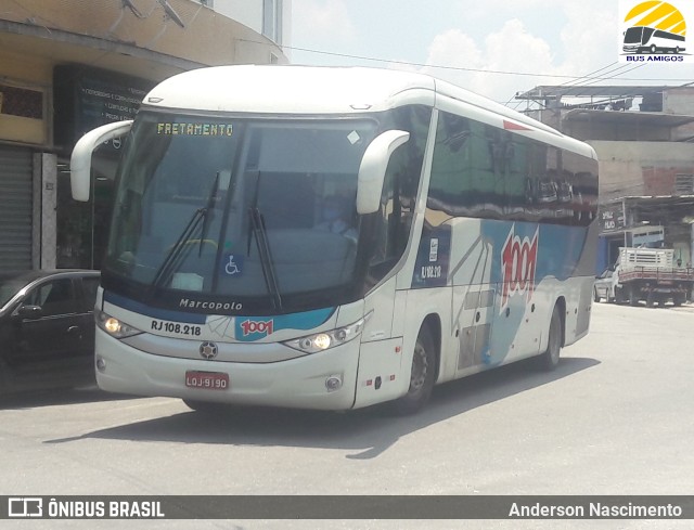 Auto Viação 1001 RJ 108.218 na cidade de São João de Meriti, Rio de Janeiro, Brasil, por Anderson Nascimento . ID da foto: 10632161.