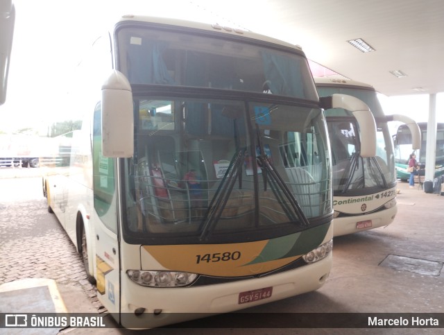 Empresa Gontijo de Transportes 14580 na cidade de Ribeirão Preto, São Paulo, Brasil, por Marcelo Horta. ID da foto: 10629124.