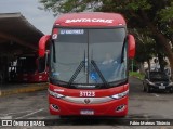 Viação Santa Cruz 31123 na cidade de Três Corações, Minas Gerais, Brasil, por Fábio Mateus Tibúrcio. Número da foto: #10631475.