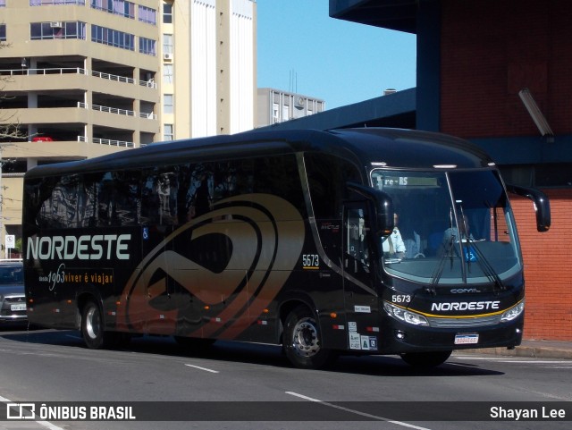 Expresso Nordeste 5673 na cidade de Porto Alegre, Rio Grande do Sul, Brasil, por Shayan Lee. ID da foto: 10634523.